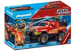 PLAYMOBIL CITY - PICK UP DE POMPIER #71194